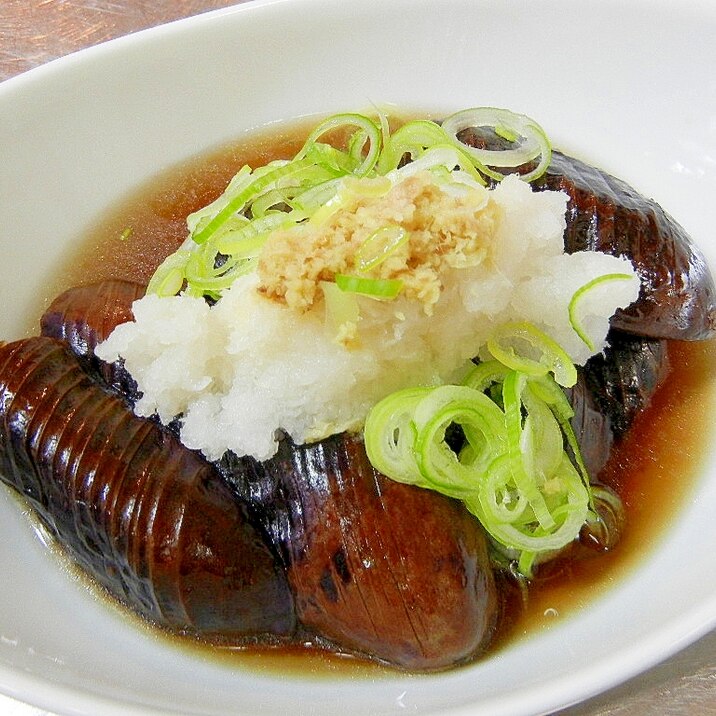 揚げないからヘルシー!簡単☆茄子の焼き浸し
